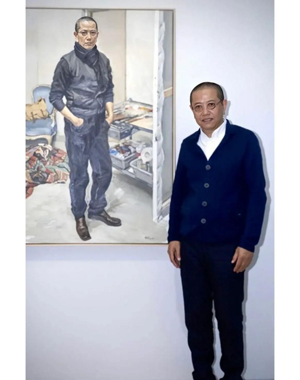 艺术名家,陈丹青老师自画像油画作品欣赏!卧槽,喜欢画画是拦不住的