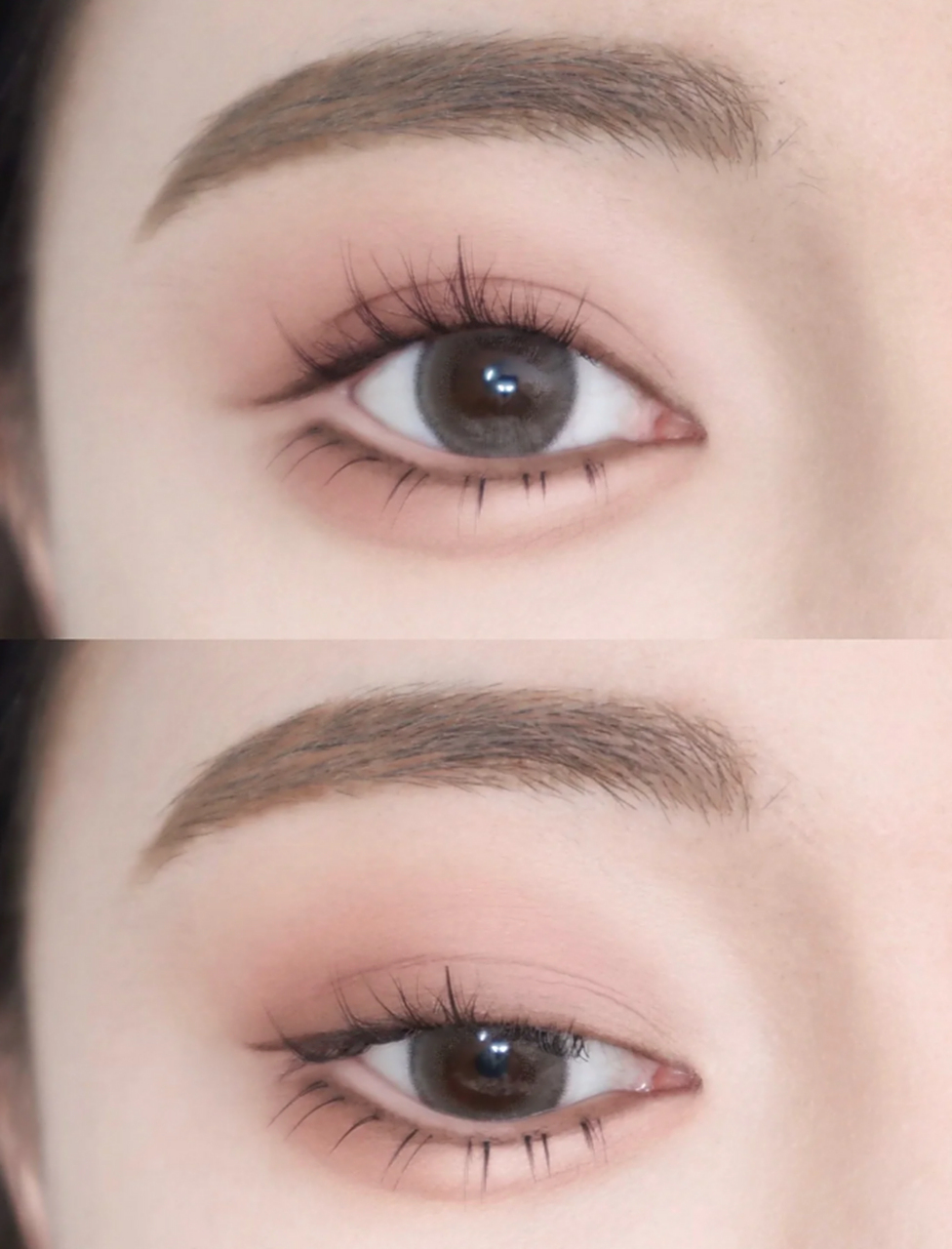 低饱和温柔伪素颜眼妆,全哑光消肿眼妆永远的神 全哑光眼妆,简单易画