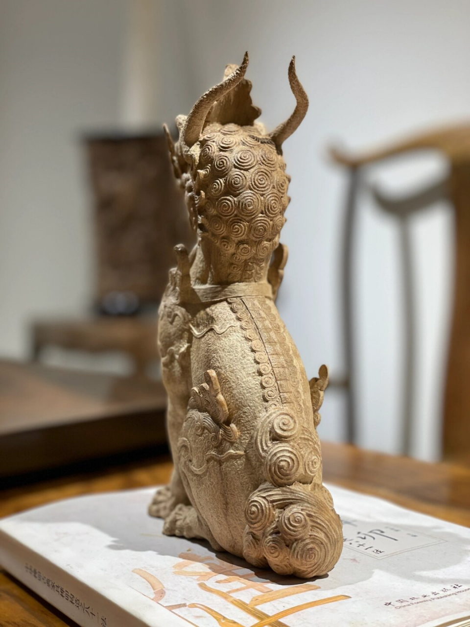 匠心之作/手工金丝楠木貔貅  貔貅是中国古代文献和民间传说中一种