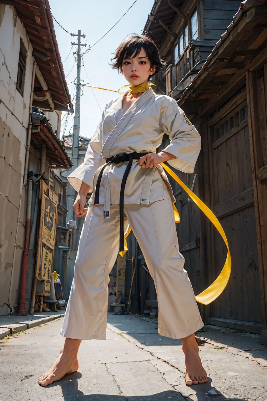 《街霸》加藤真琴.#ai绘画 #ai生成图 #格斗游戏 #游戏美女 #街头霸王