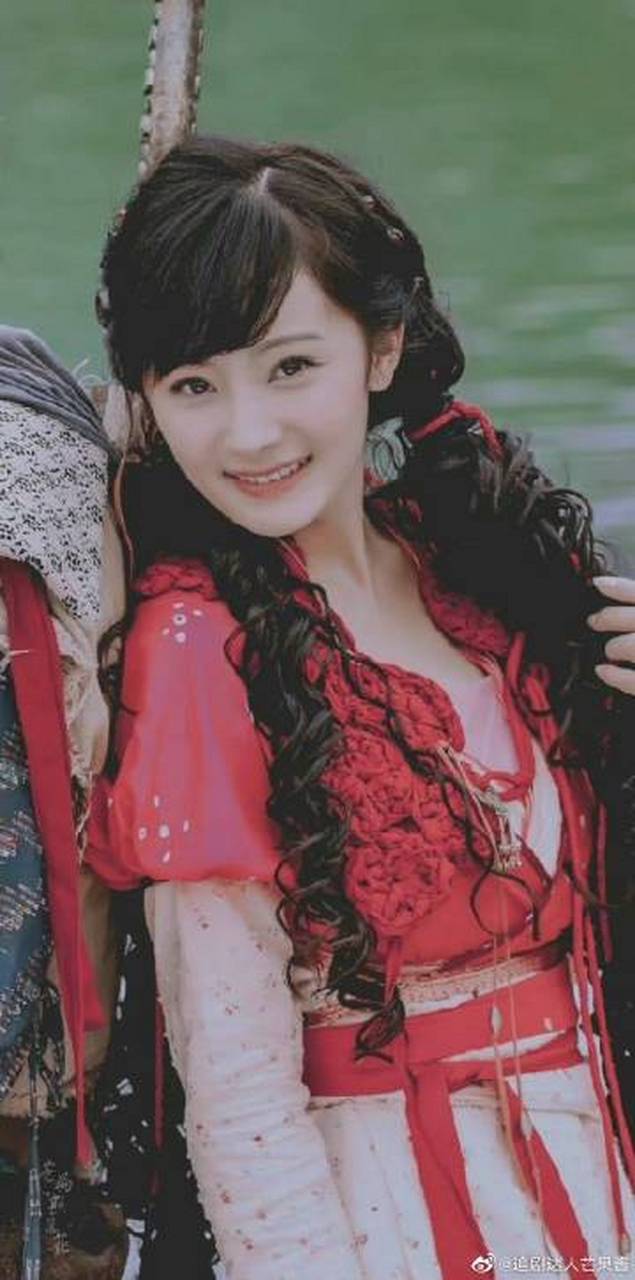 杨幂仙剑三截图,原先可爱看啦 #明星# #明星怎么穿