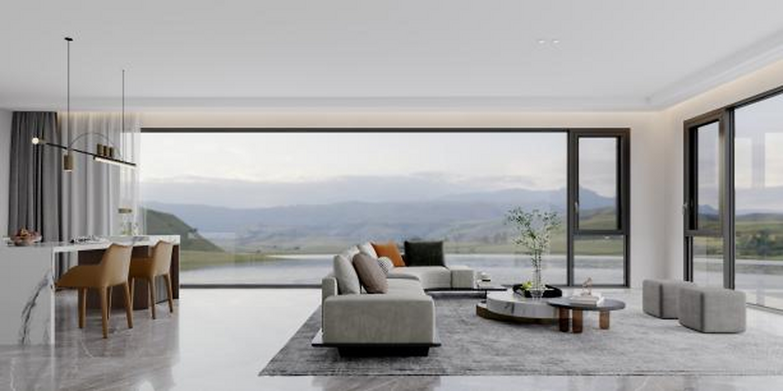 幕墙窗的优点你知道多少?  幕墙窗以落地大玻璃充当建筑的外立面,呈现