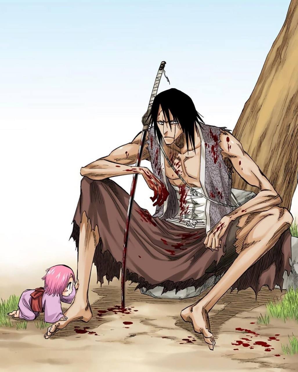 死神# 更木剑八就是一个乞丐