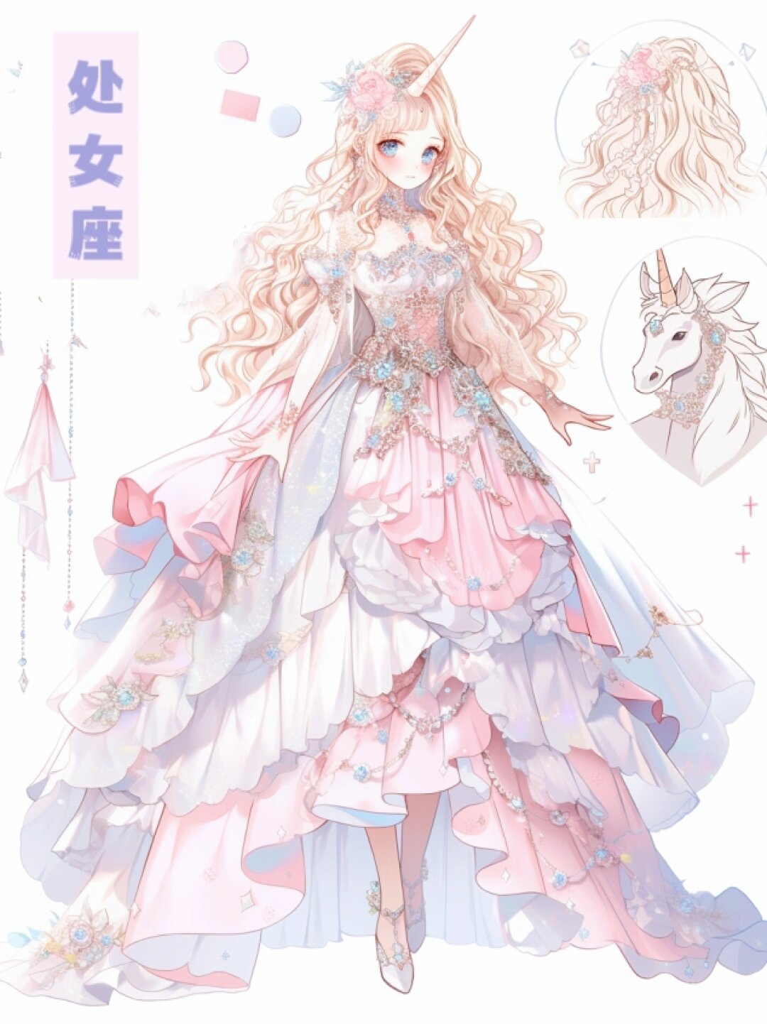 十二星座芭比公主