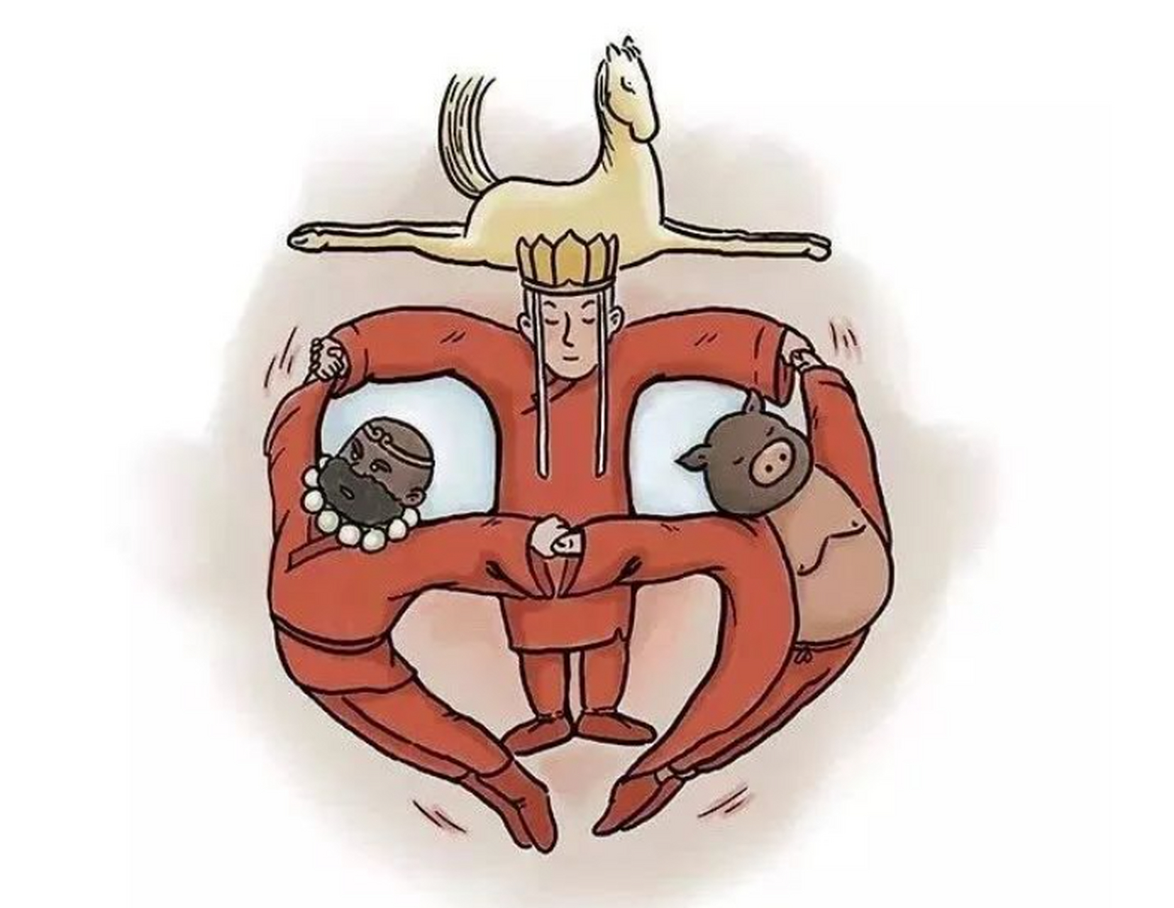 草木虫脑洞,代表作《绘心一笑》,这个漫画真的脑洞好大[滑稽]