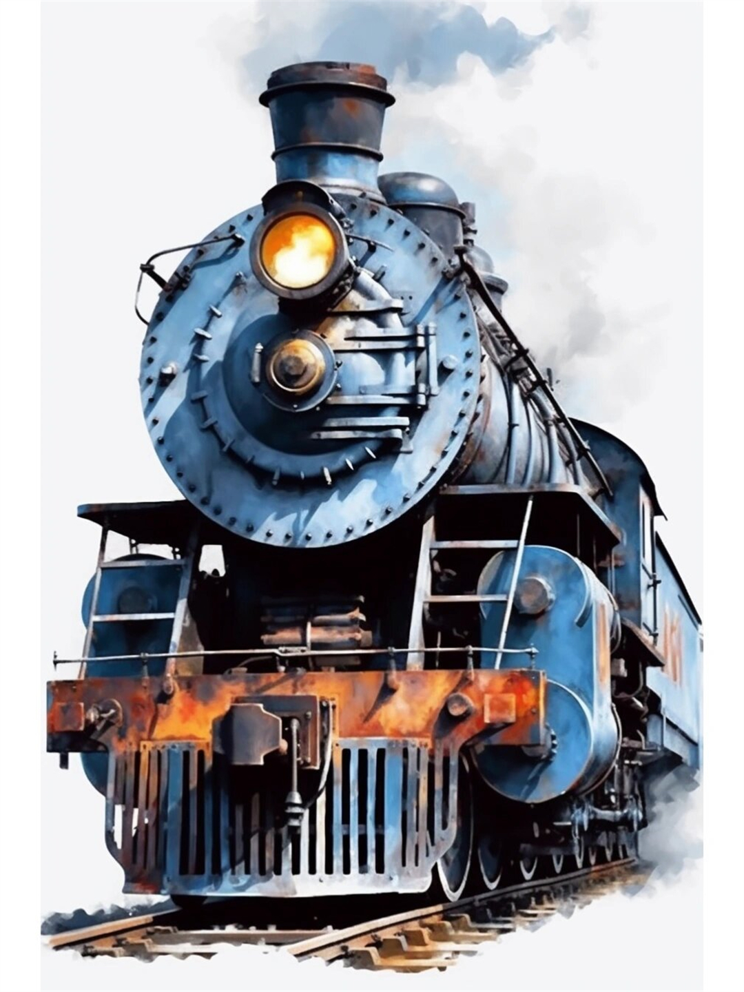 这些素材不仅可以帮助你轻松描绘出逼真的火车头