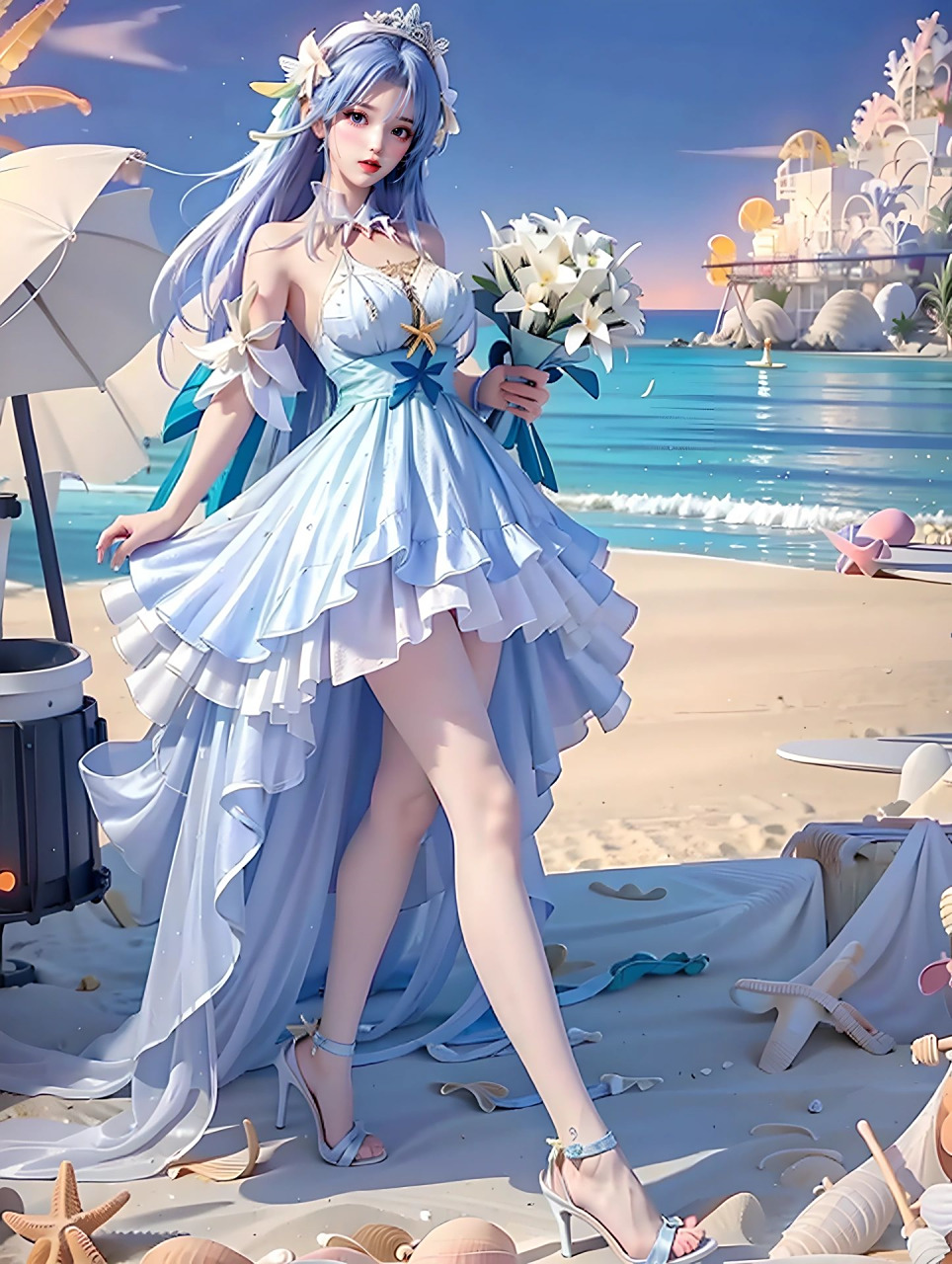 王者荣耀:大乔  挚爱花嫁