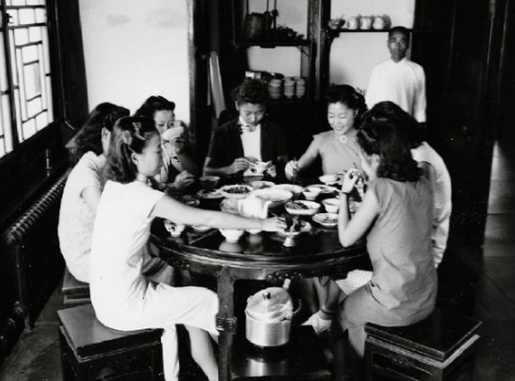 1941年676767,北京燕京大学的女学生!现在的女学生