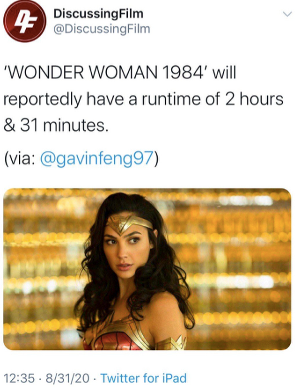 神奇女侠2# 神奇女侠2片长150分钟,史蒂夫复活是幻象?反派豹女亮眼.