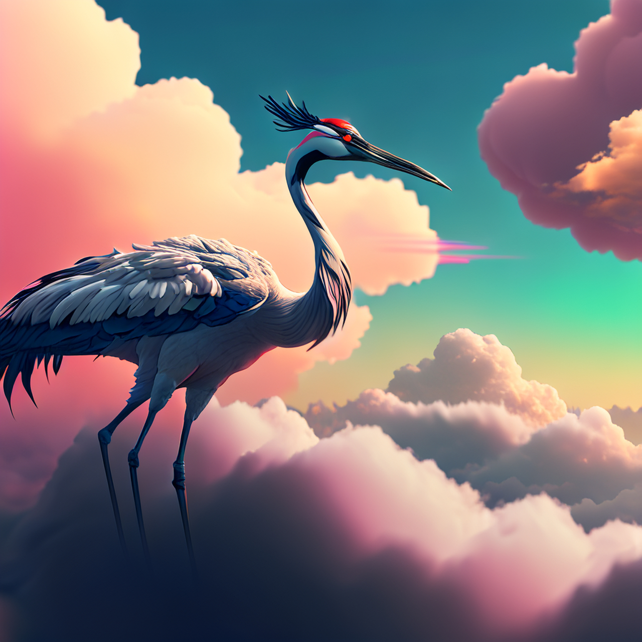 #百度ai绘图黑科技#魔法光环,太空视角,古风绘画,中国风,描绘古诗词,