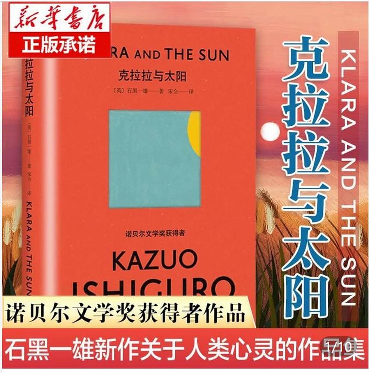 【读后感】《克拉拉与太阳》"与《三体》一样伟大,这本小说难道就不是