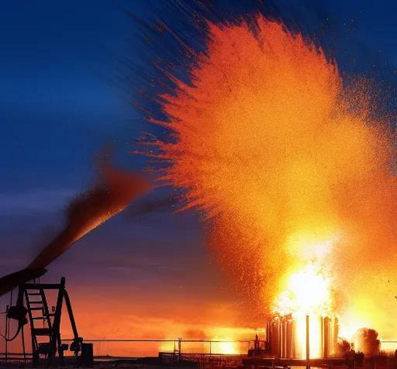 一场突如其来的油井大爆炸,让美国墨西哥湾陷入了一片焦土之中.