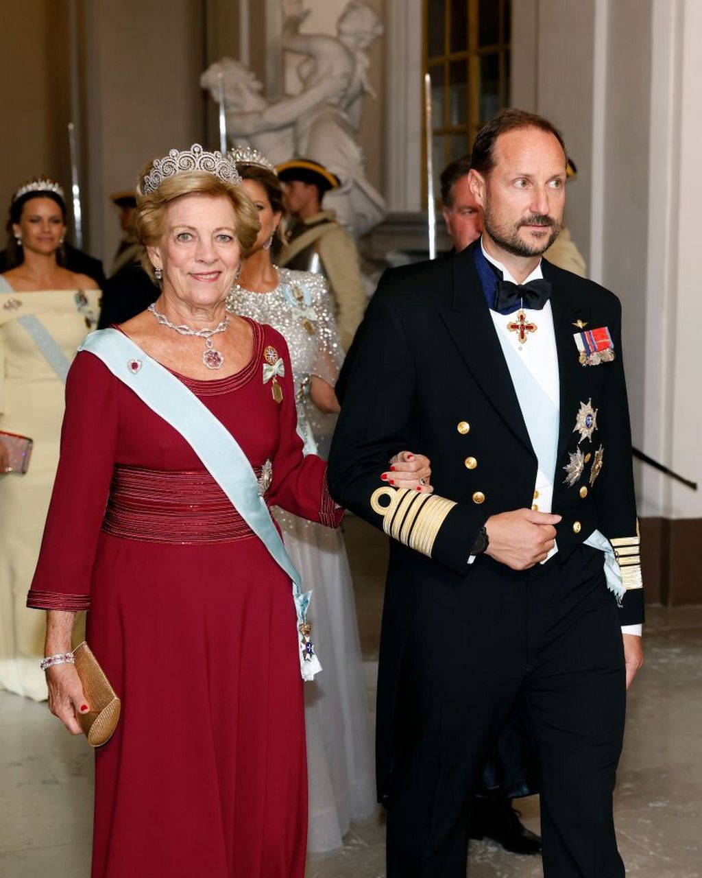 昨天,在瑞典,欧洲各国皇室成员齐聚一堂,共同参加瑞典国王卡尔十六世