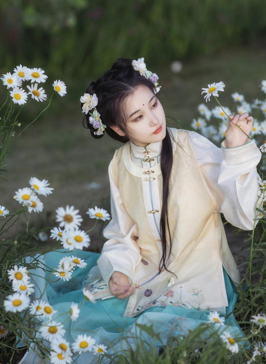 古风汉服系,清雅姐妹花