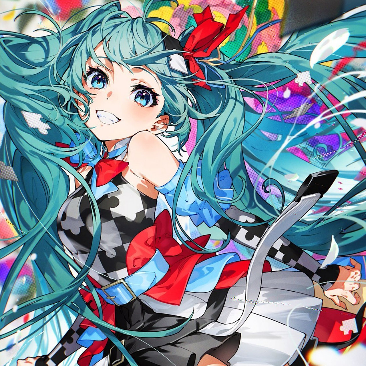 插画师mika pikazo(twi:mikapikazo)的一组清新明丽的二次元少女插画