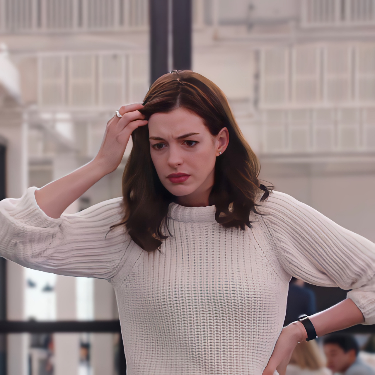 宫廷风安妮海瑟薇头像