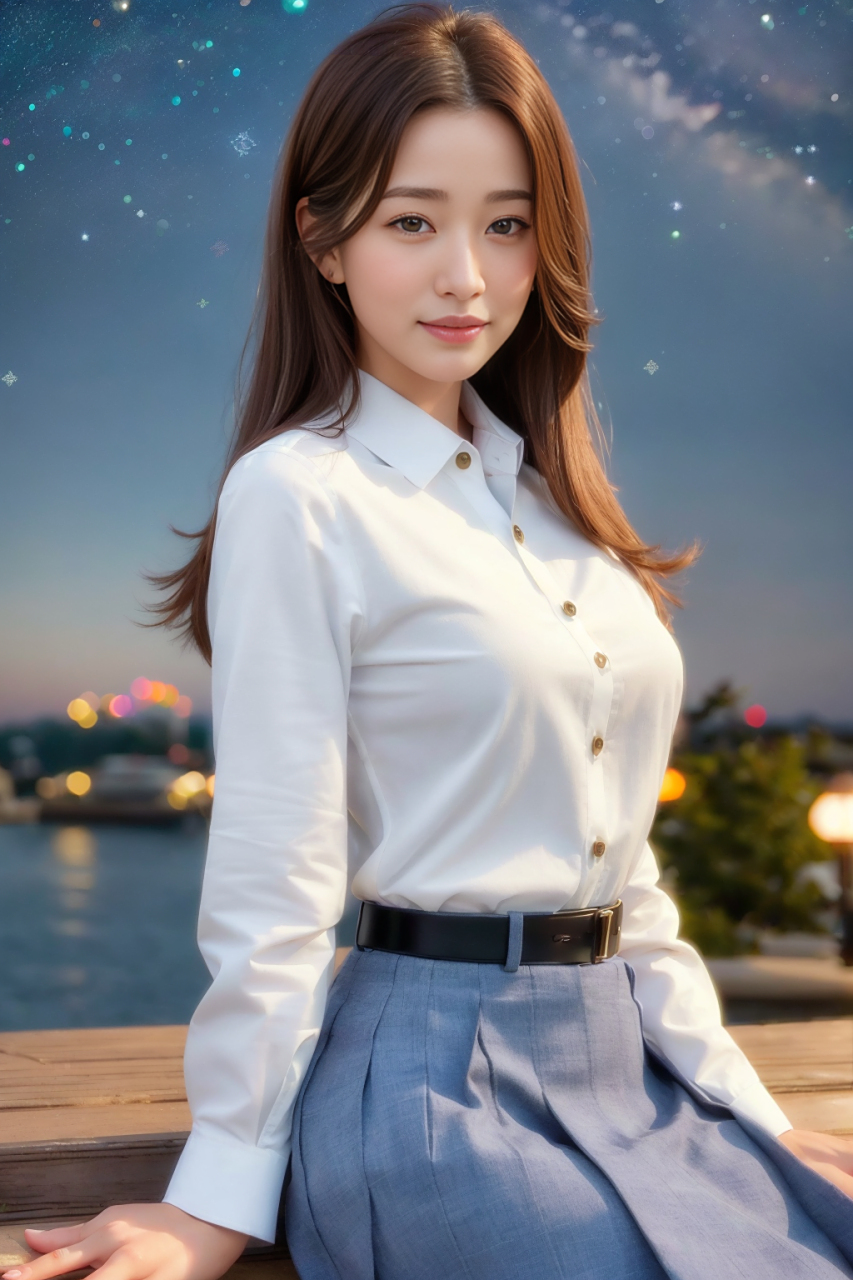 ai美女-淑女气质的都市女孩(1)#美女# #养眼美女