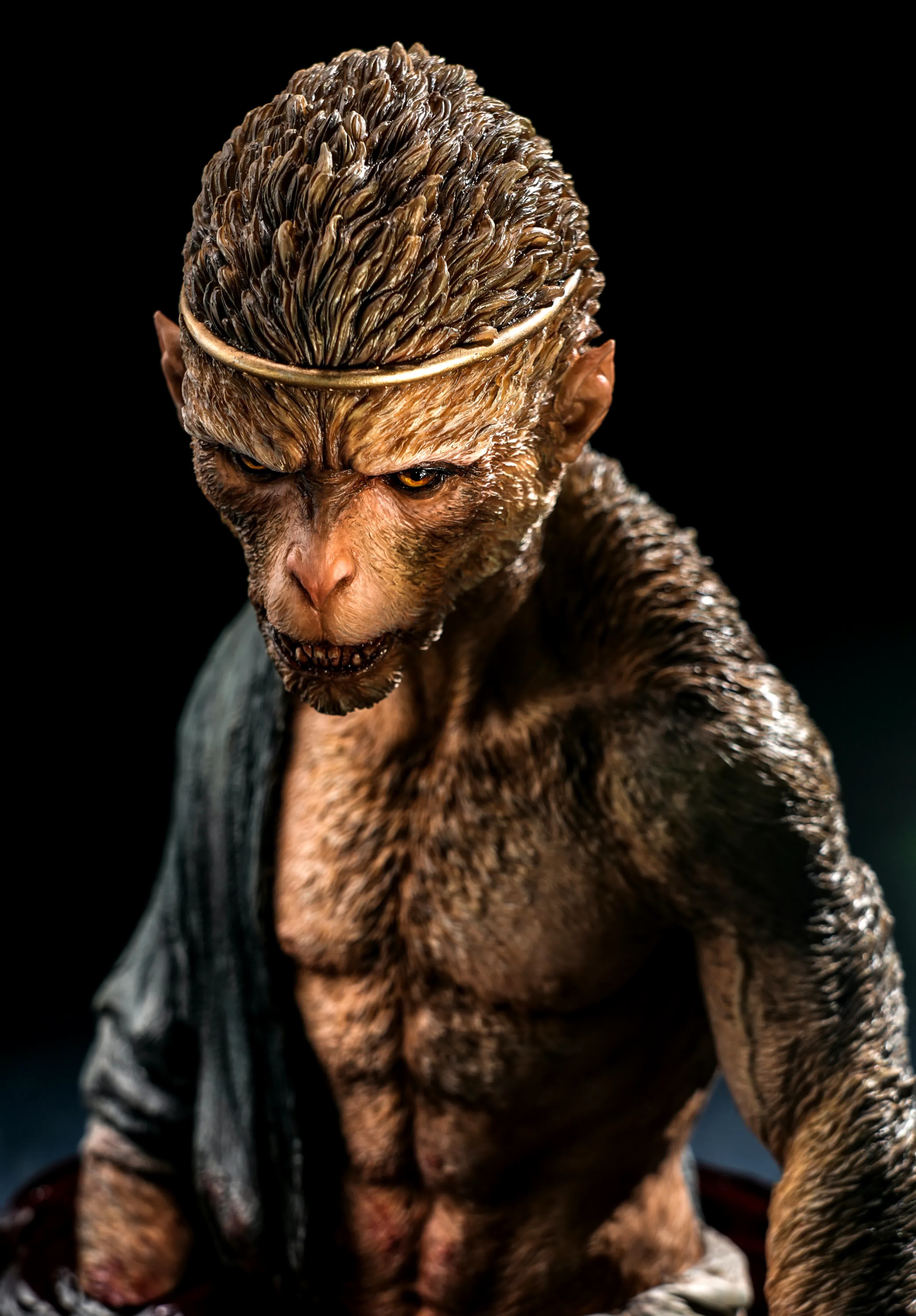 模型欣赏:玛那中和工作室血海黑金涂装成品