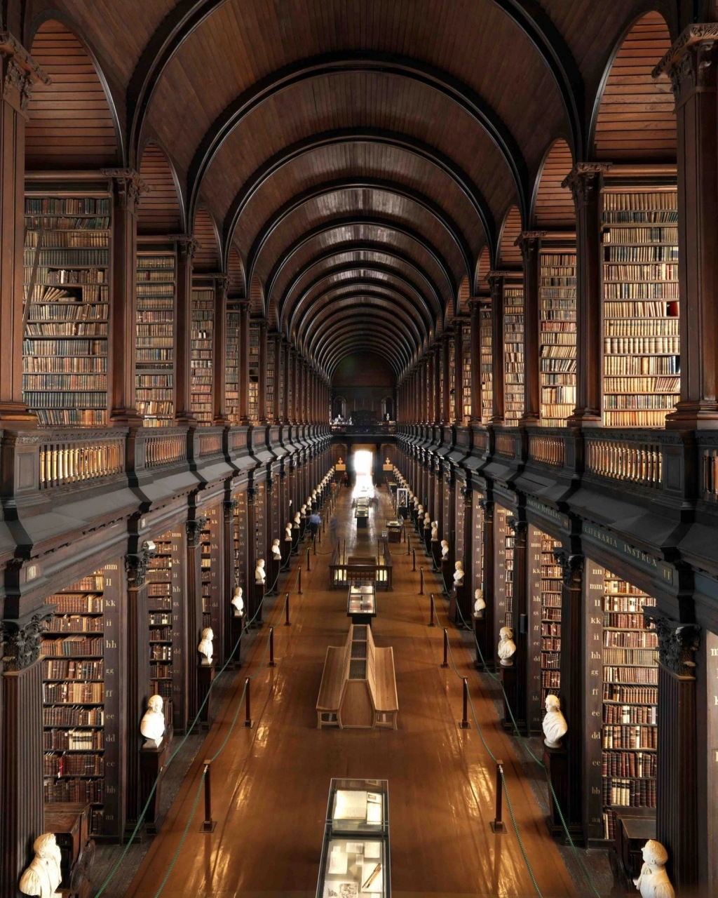 爱尔兰:trinity大学图书馆 这简直就是现实版的霍格沃滋图书馆!