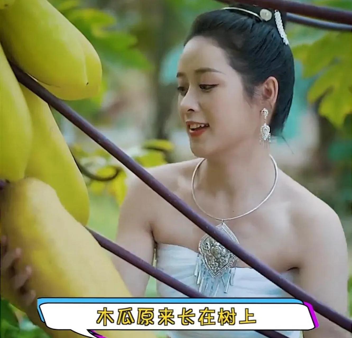 她是云南高颜值美女的代表,西双版纳傣族姑娘,长得很像陈乔恩.