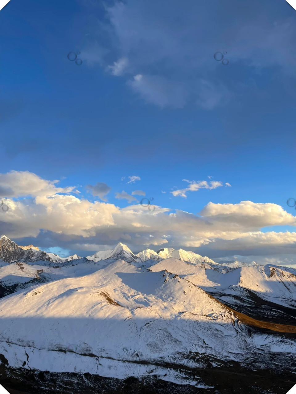 4500海拔雪山吃羊肉串是最保暖的方式  在4500海拔的雪山上,品尝烤