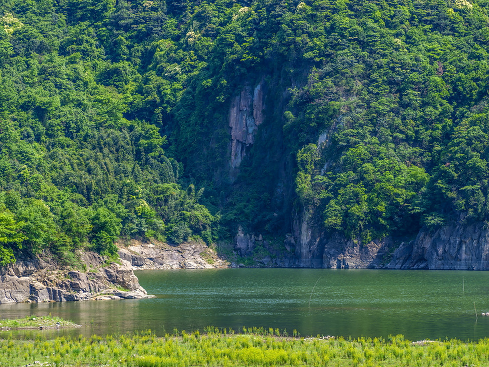 风光秀丽,杭州·余杭四岭水库  走出愽物馆,重返大自然.这次去的地方