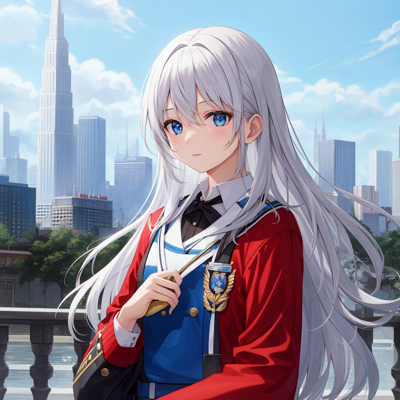 ai绘画# #ai绘画美女# 动漫美少女