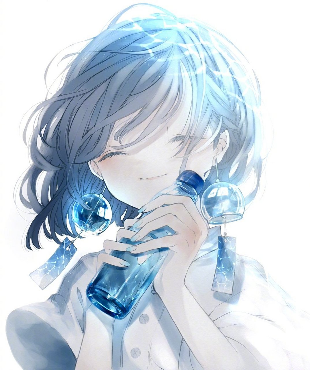 动漫头像# 清新素雅的治愈系少女头像 || 韩国插画师utaha_uta笔系哪