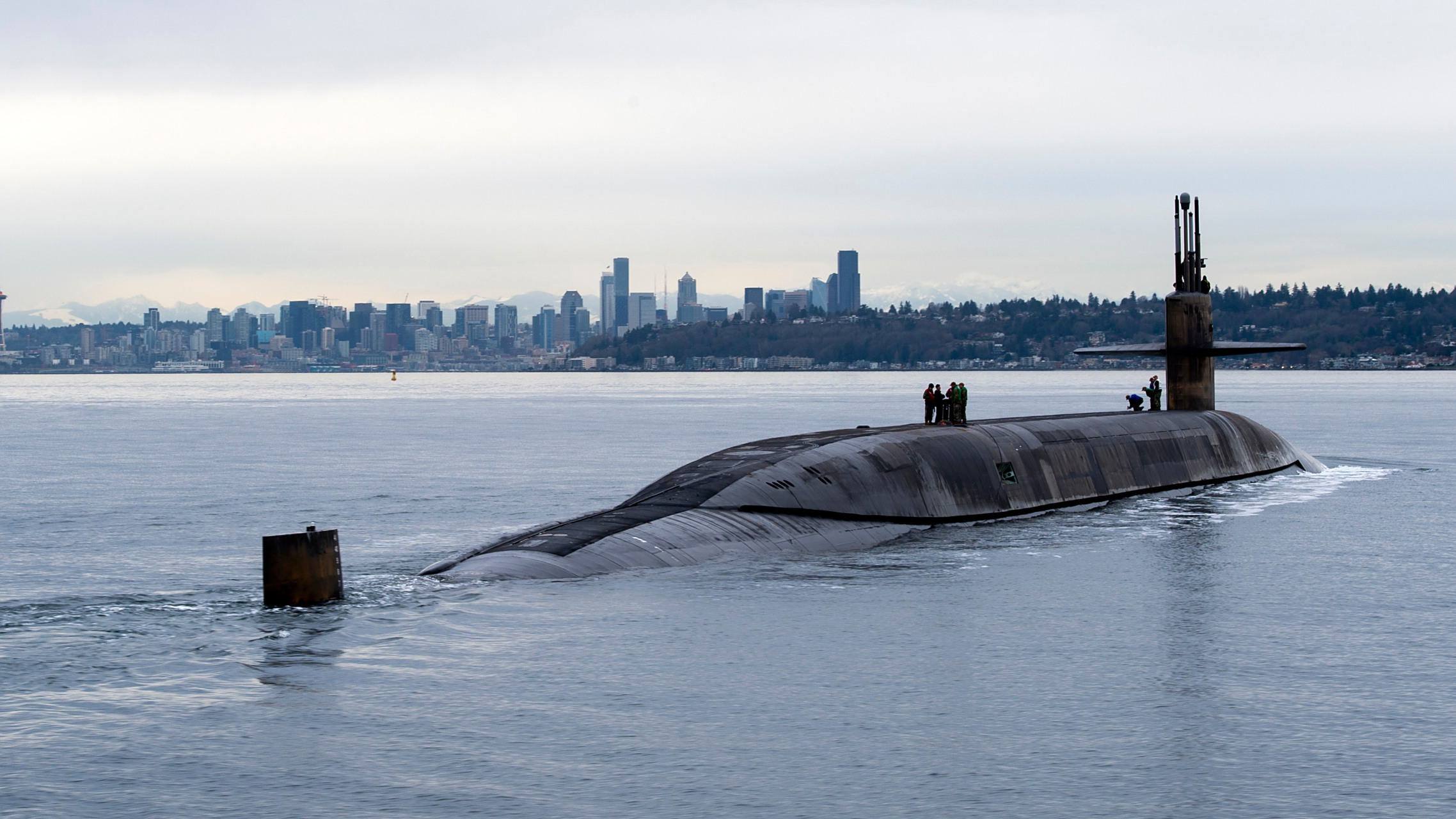 美国海军的俄亥俄级弹道导弹核潜艇,我国海军的094型弹道导弹核潜艇