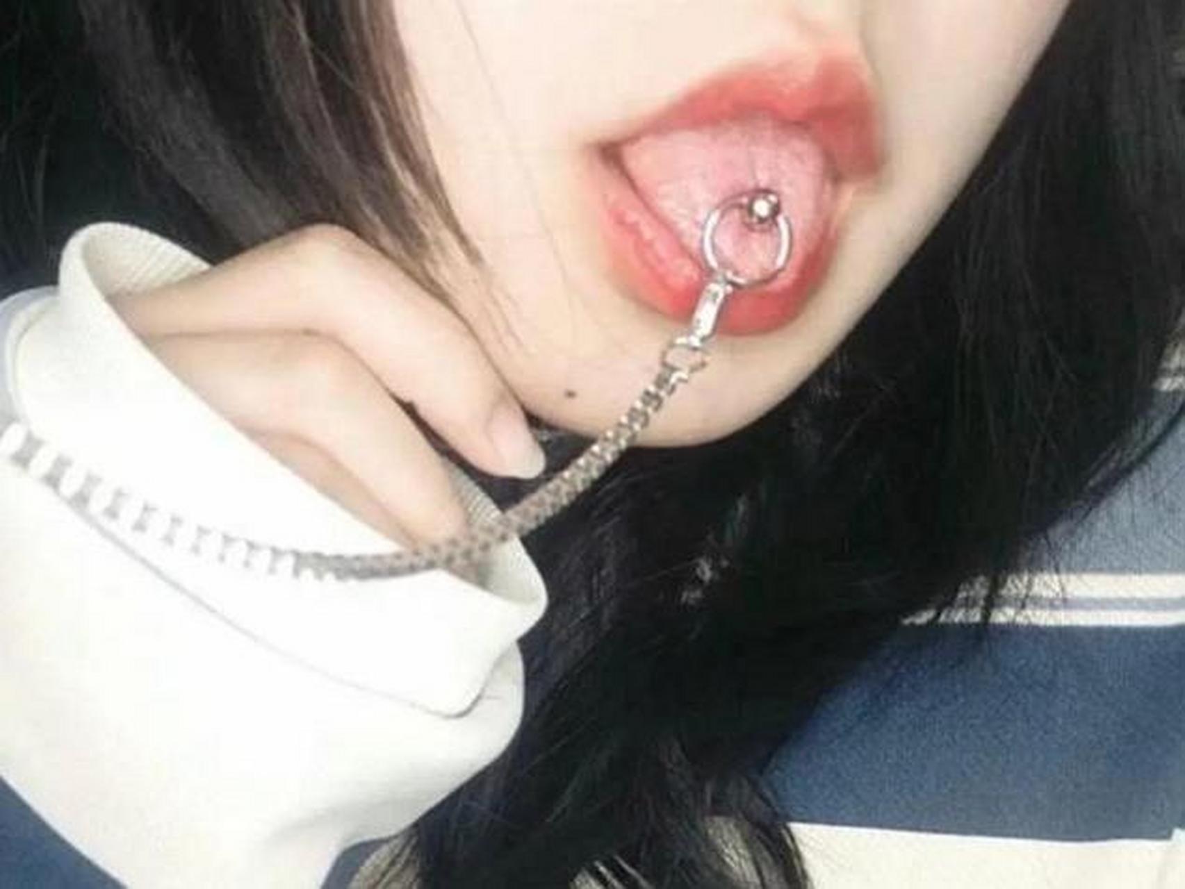 女朋友居然打舌钉,你能接受吗?