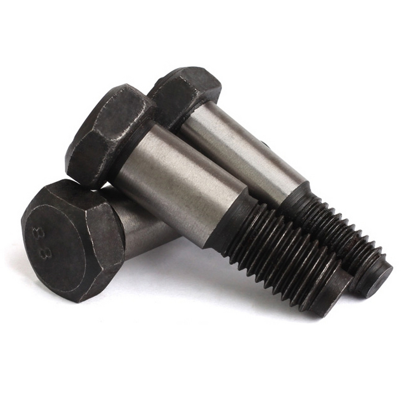 铰接螺栓,也叫铰制孔螺栓,铰链螺栓,不仅有紧固连接作用,其后端没有