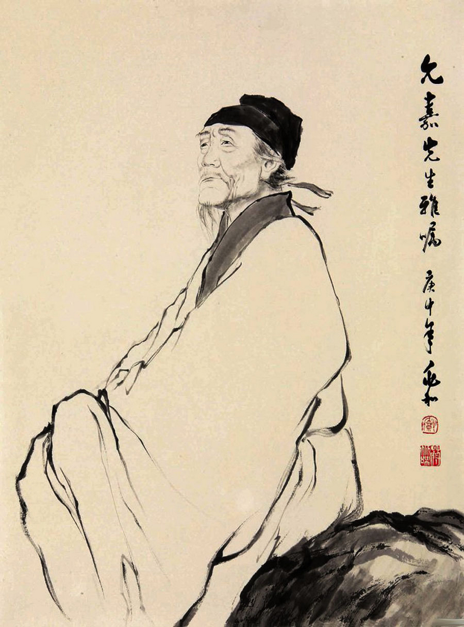诗圣杜甫诞辰1300周年之际,杜甫画像突然在网络走红,被人在课本上胡乱