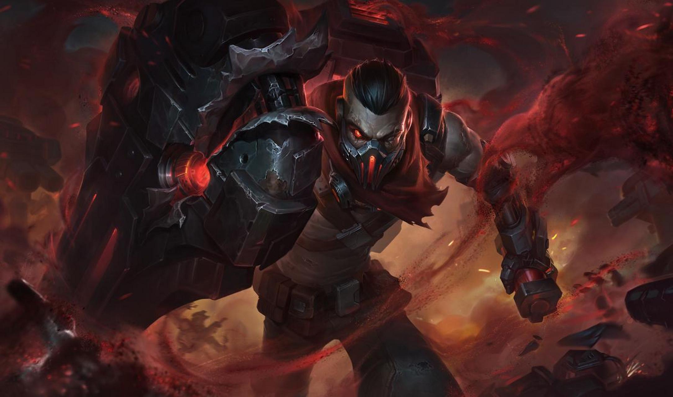 英雄联盟新系列皮肤【抵抗军】上线,分别是抵抗军雷神