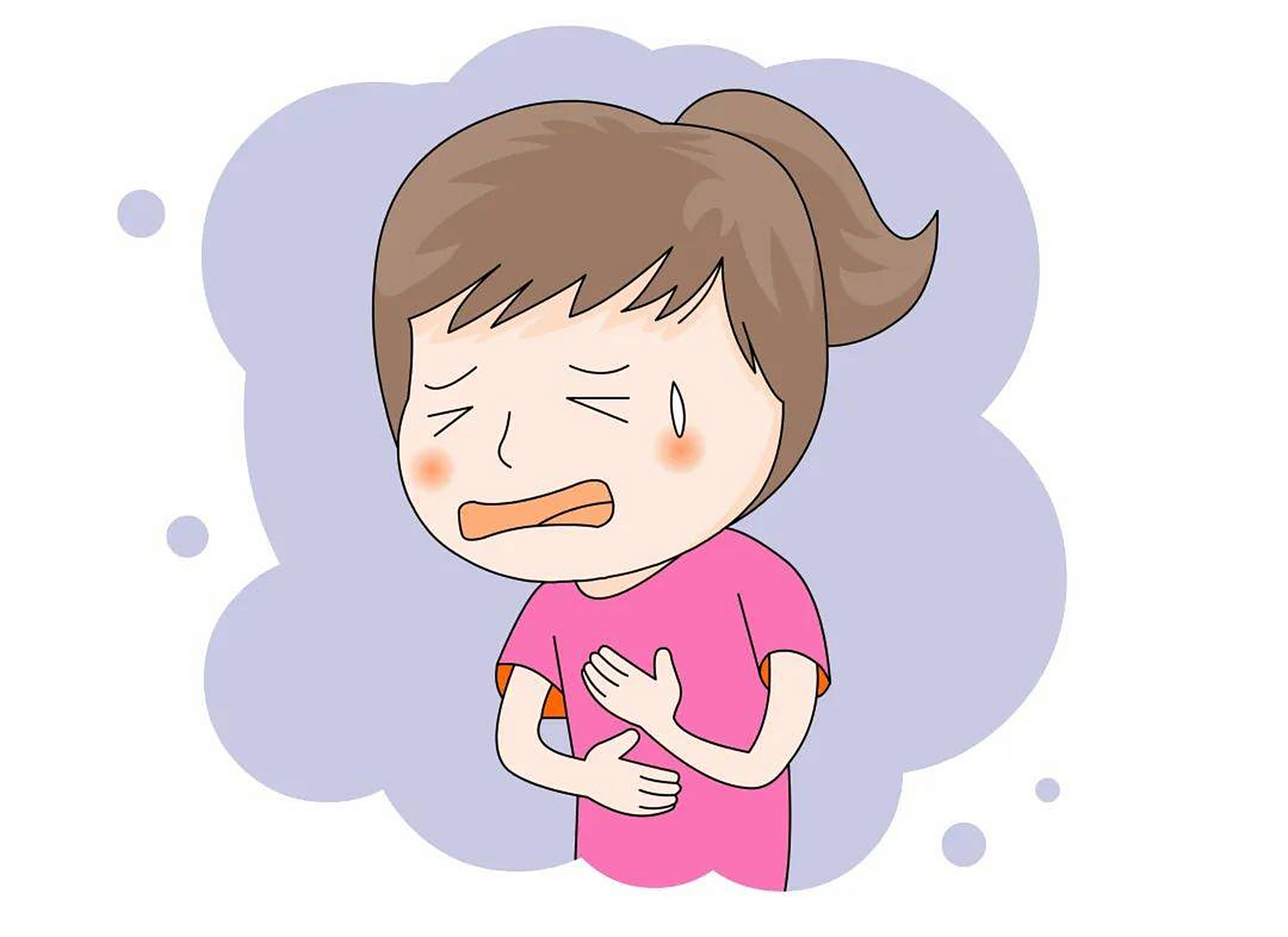 进一步了解到,她还有乏力,心慌,胸闷气短的情况,且食