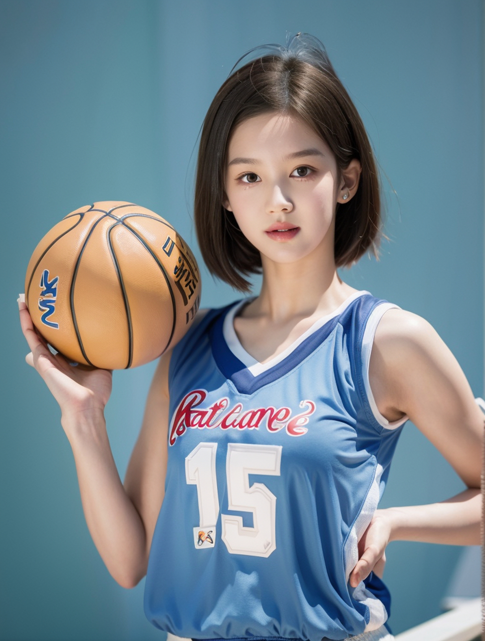 气质美少女高清壁纸 #篮球宝贝# #漂亮小姐姐# #美女