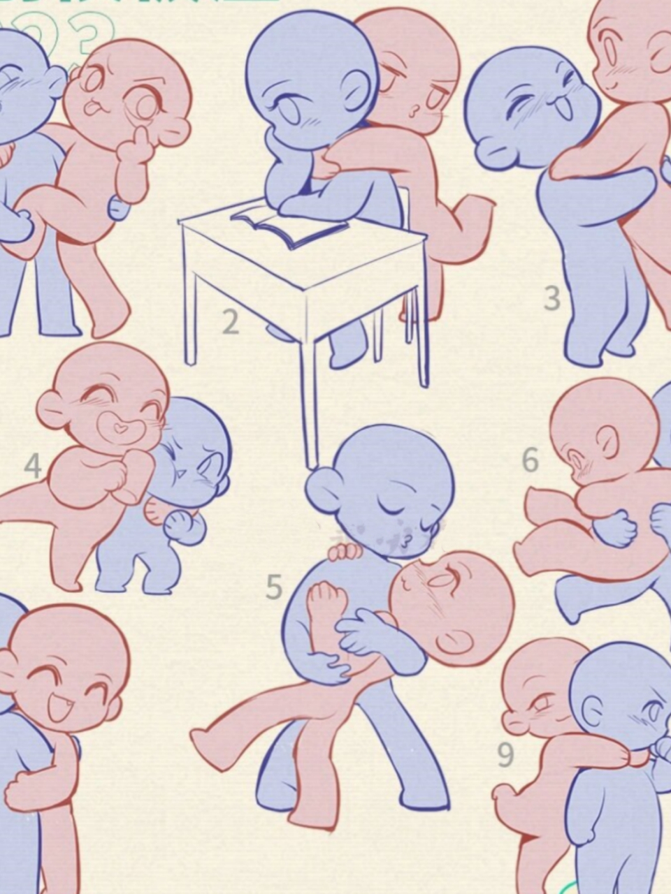 拥抱模板一口气大放送  一次性赠送全套拥抱模板,让你轻松表达关爱.