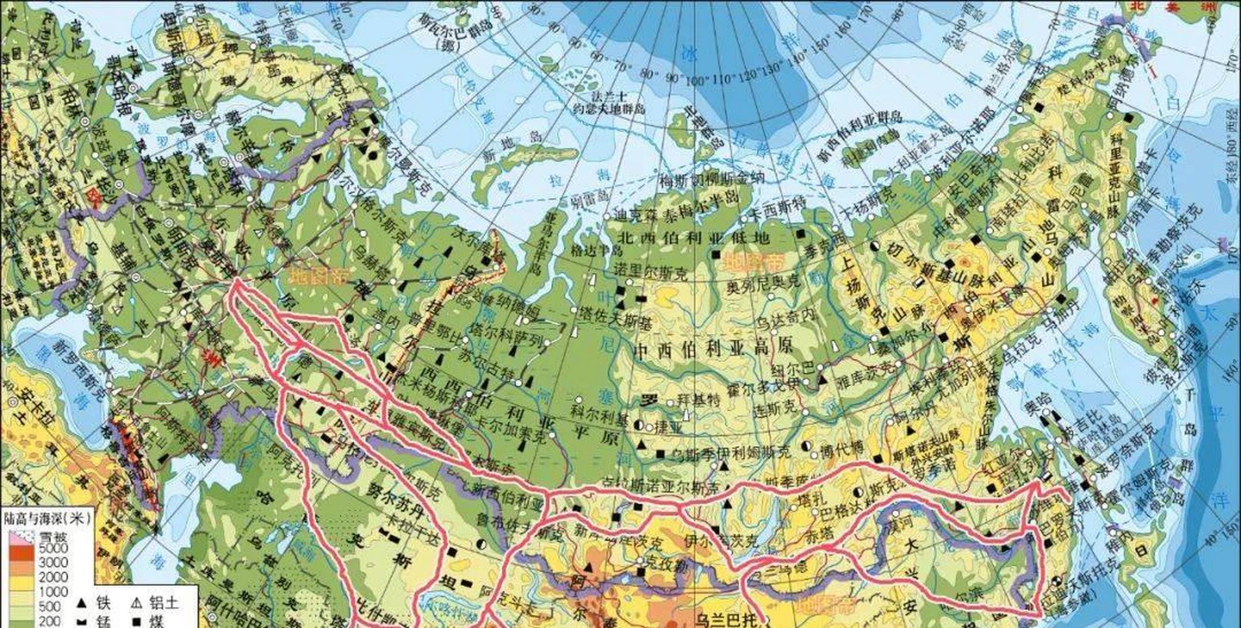 俄罗斯的西伯利亚铁路(含支线)很长,从莫斯科到远东双城子站约9147