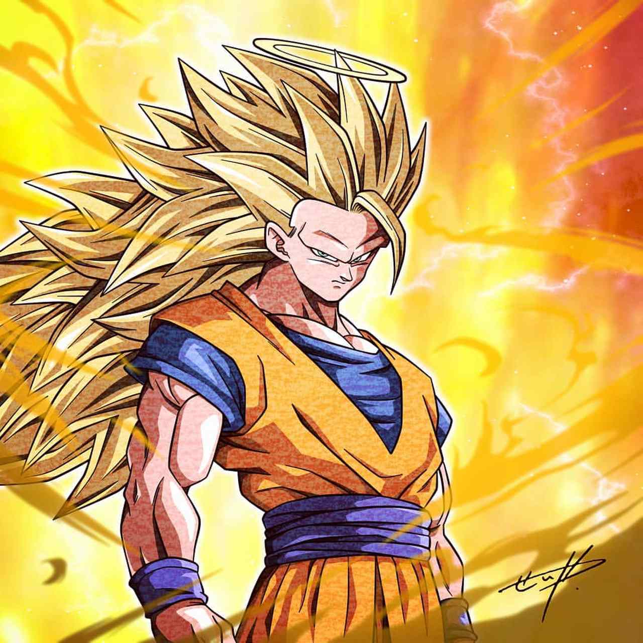 超级赛亚人3悟空#龙珠