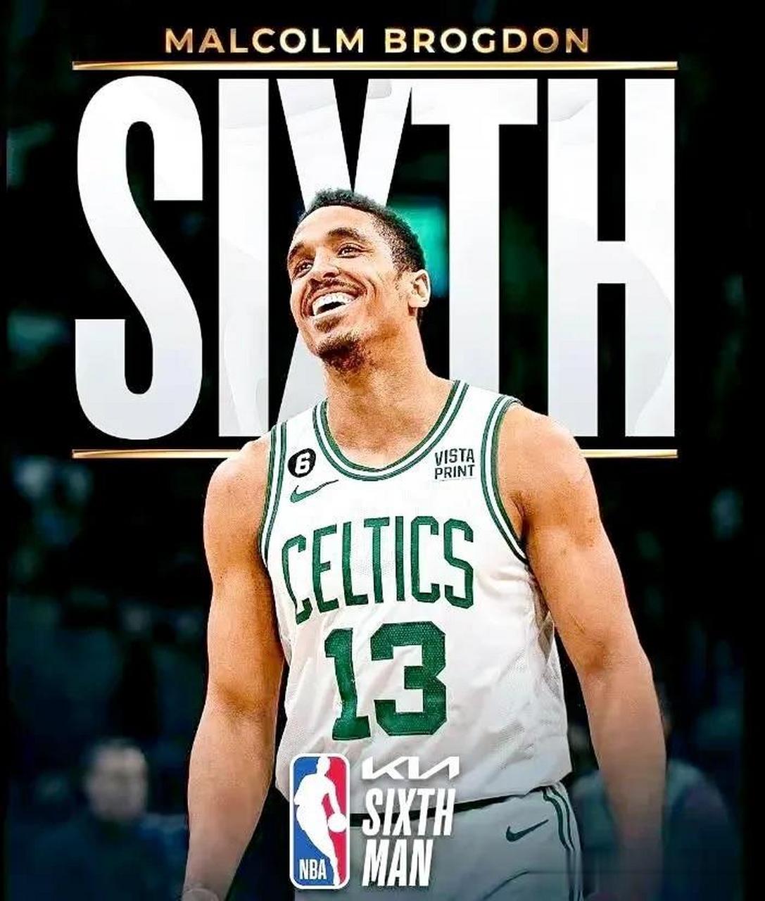 北京时间4月21nba官方宣布:凯尔特人队球员布罗格登荣获2022-2023赛季