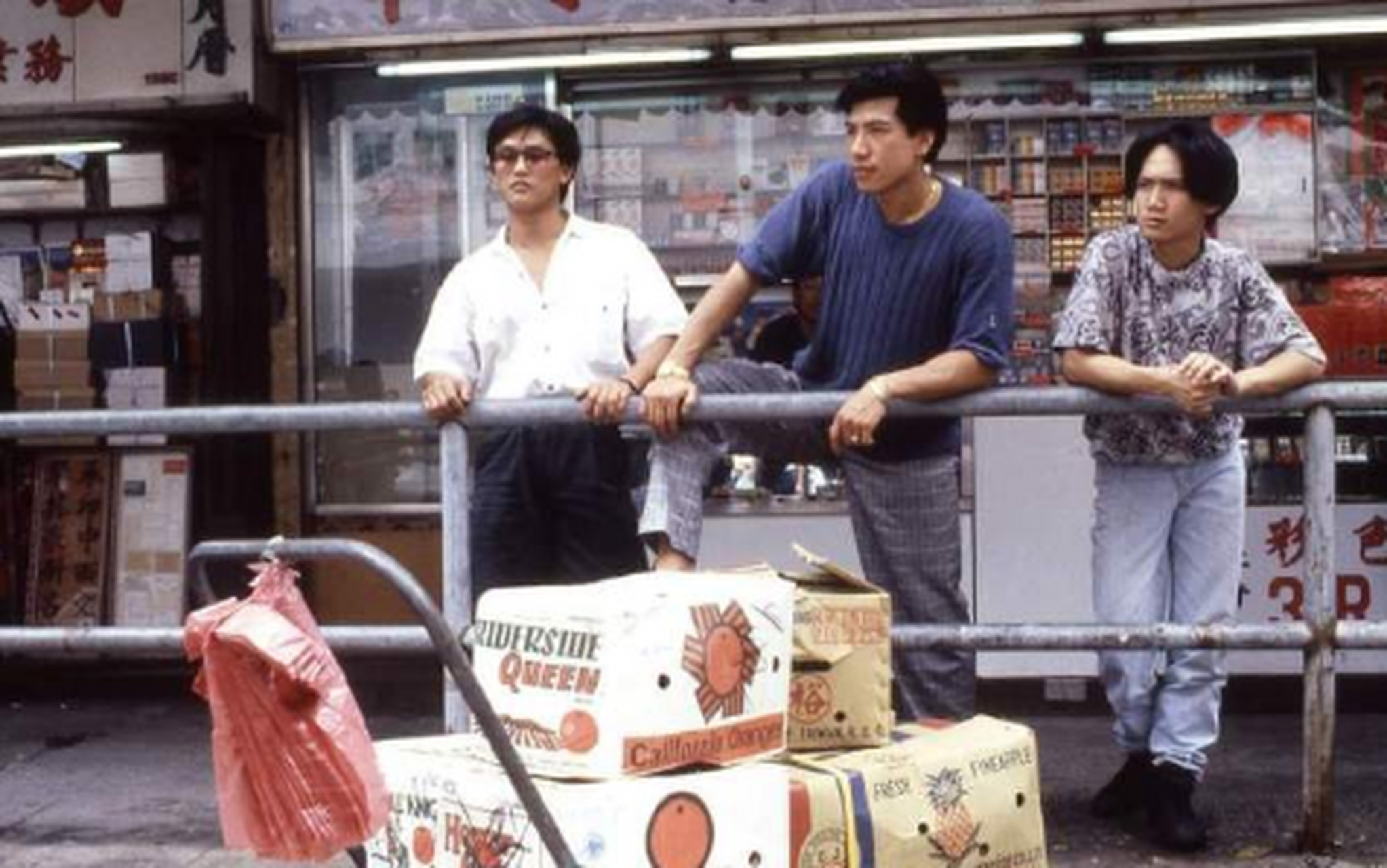 林岭东电影《学校风云》高清剧照——张耀扬,袁洁莹.