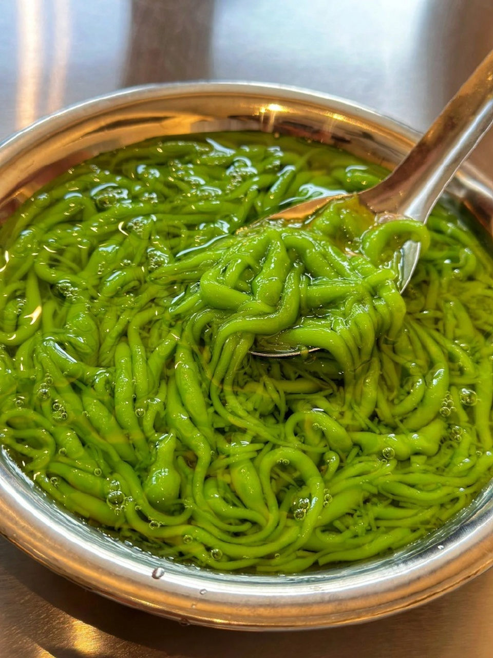 没想到贵港的土货"槐花粉"居然那么糯弹!绝!#百度秋冬打卡挑战赛