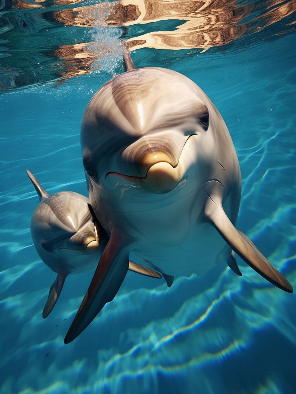 海洋的微笑天使  96海豚,这个海洋的微笑天使,是地球上最可爱的生物