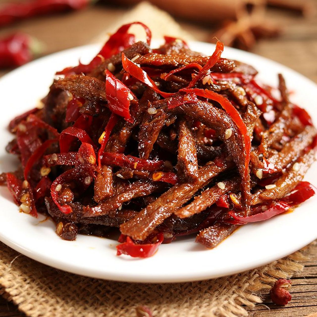 四川自贡冷吃牛肉,来自当年盐帮的牛肉,在牛肉界从来就没有怵过谁.