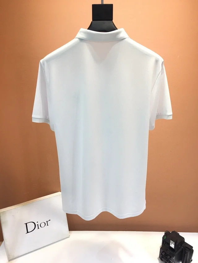 迪奥霸气蜘蛛图案polo衫