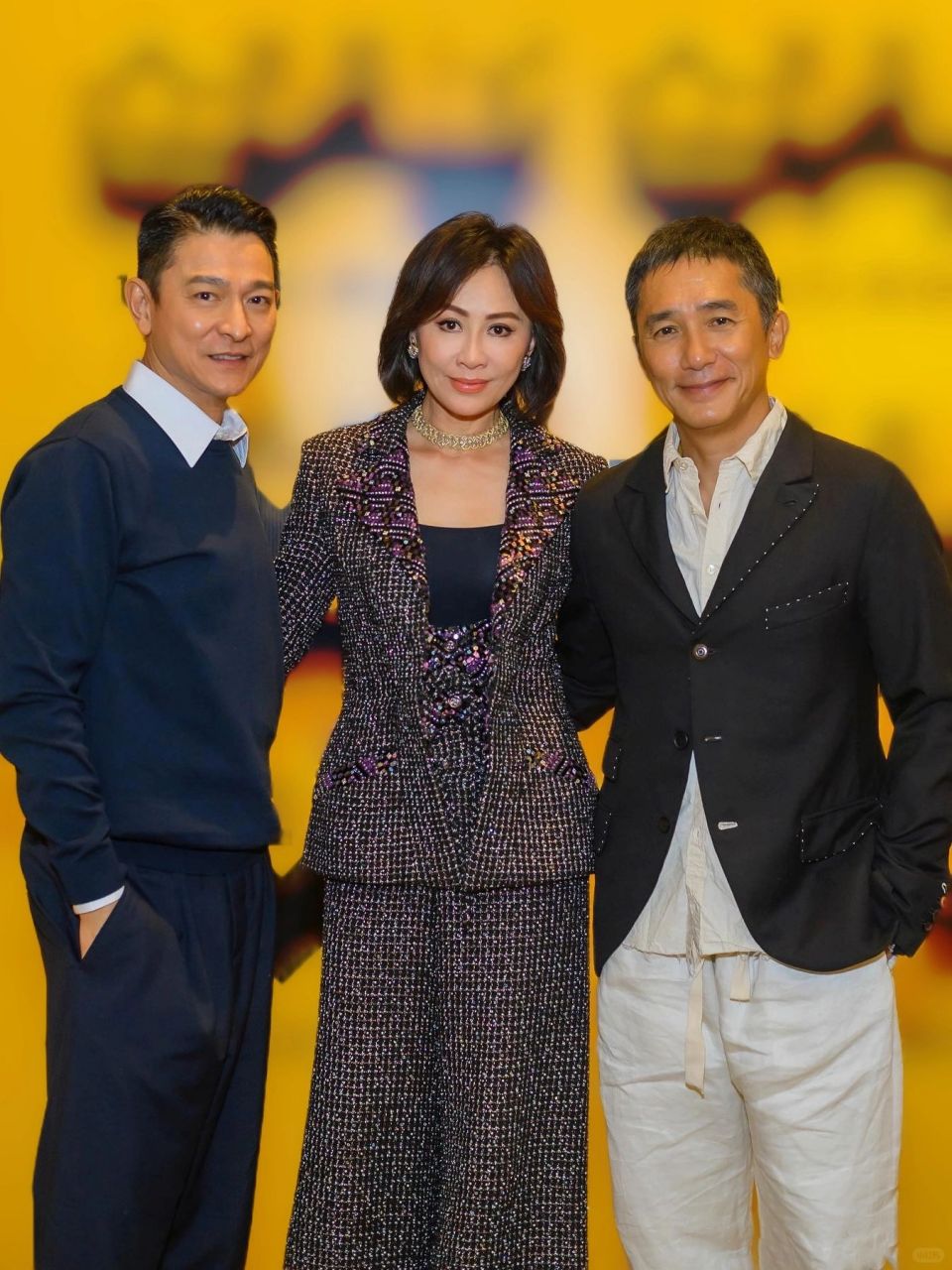 华仔伟仔依旧都是最靓的仔0505  近日刘德华和梁朝伟一起亮相北京