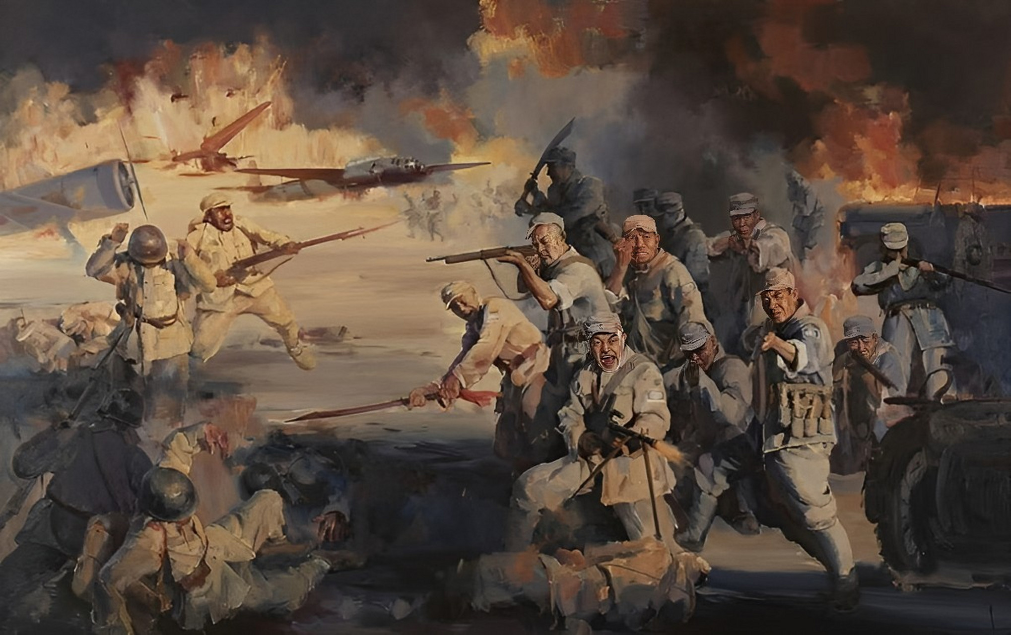 1937年10月,八路军129师769团夜袭阳明堡 八路军战争工作者去世后,这