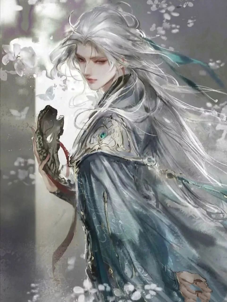 真的有被帅蒙掉的感觉,好喜欢二次元超帅的古风图片,可以领养崽崽但 