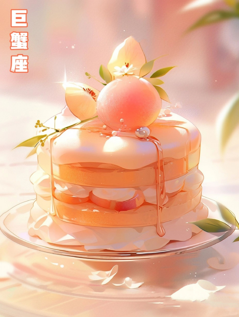 十二星座仙女专属下午茶甜点  白羊座:缤纷水果饮 金牛座:车厘子蛋糕