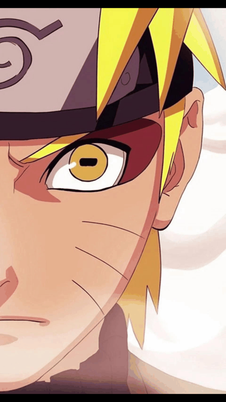 gif创作人# 鸣人的半脸手机壁纸#动漫# #二次元美图秀