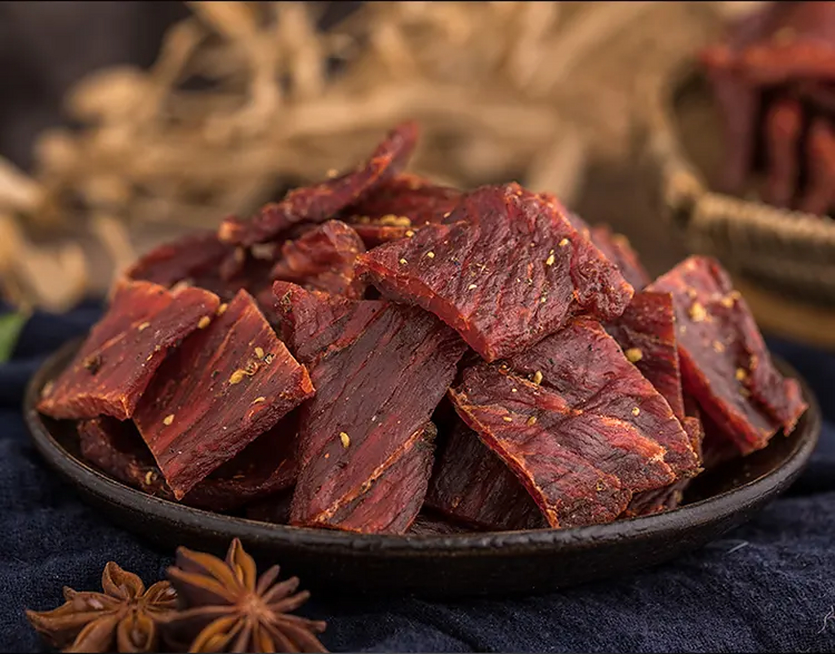 古蔺牛肉干:采用高山黄牛肉配以多种香料继承传统工艺博集众家之长